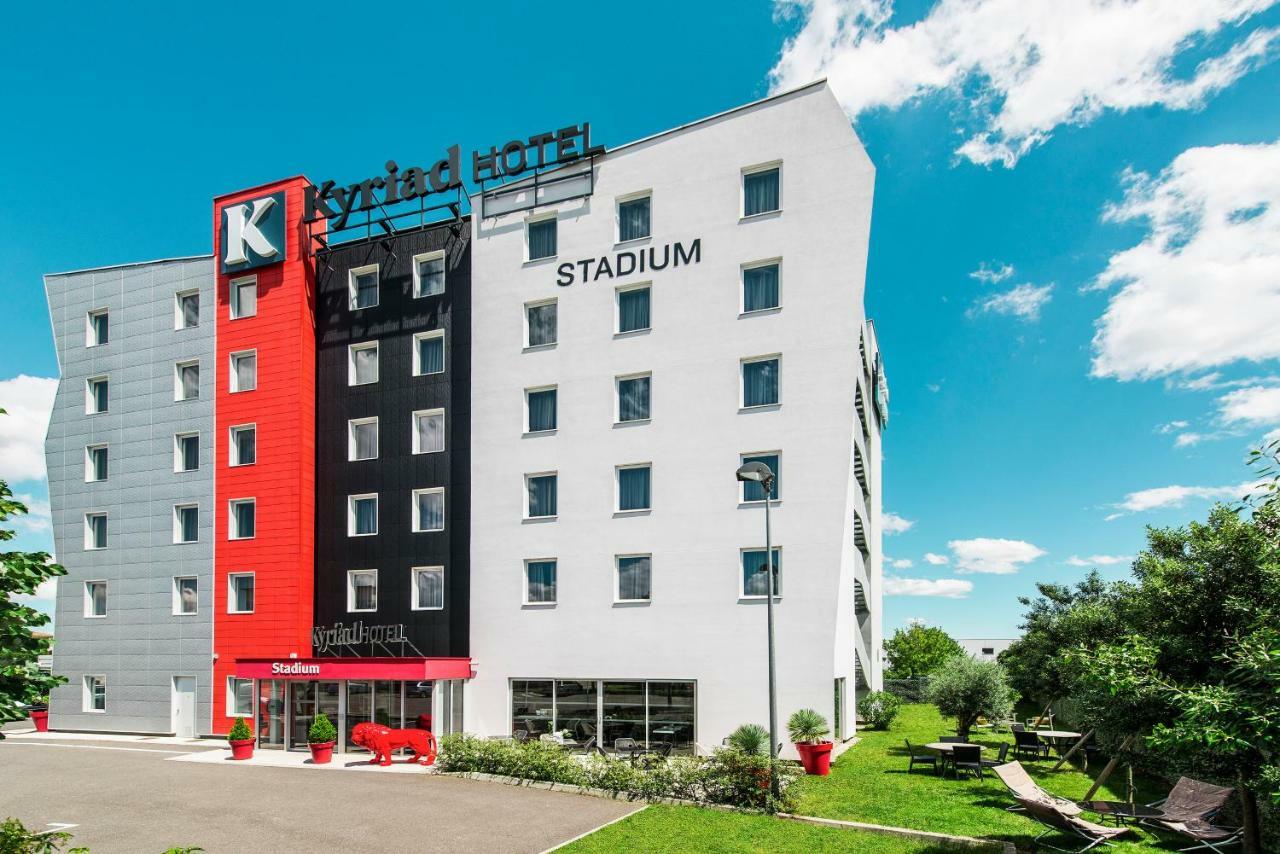 Kyriad Lyon Est Stadium Eurexpo Meyzieu Buitenkant foto